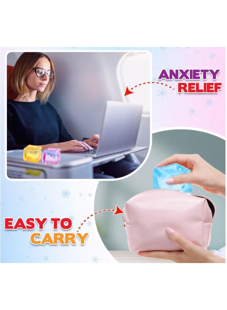 One pack of stress relievers for children and adults, stress balls, fidget cubes, foam stress balls, stress ball for children and adults, stress ball for ADHD - Image 3